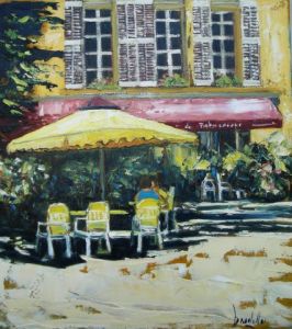 Voir le détail de cette oeuvre: terrasse d'Aix en Provence